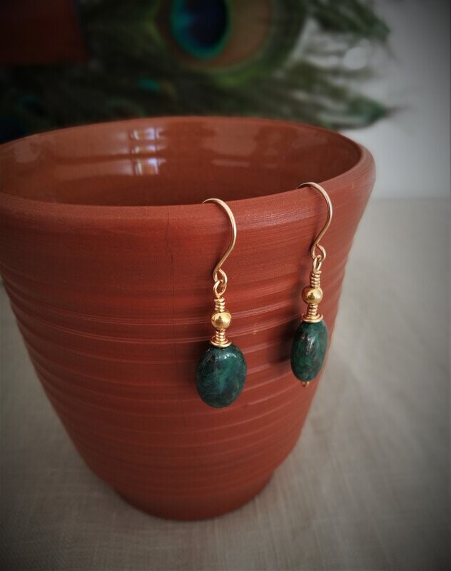 A Pompei (variation) Boucles simples en Chrysocolle
