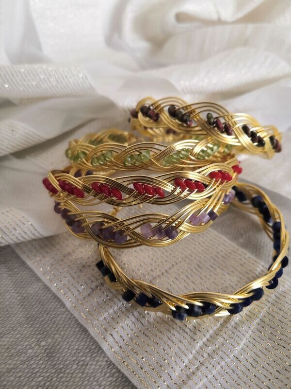 Bracelet étrusque tressé