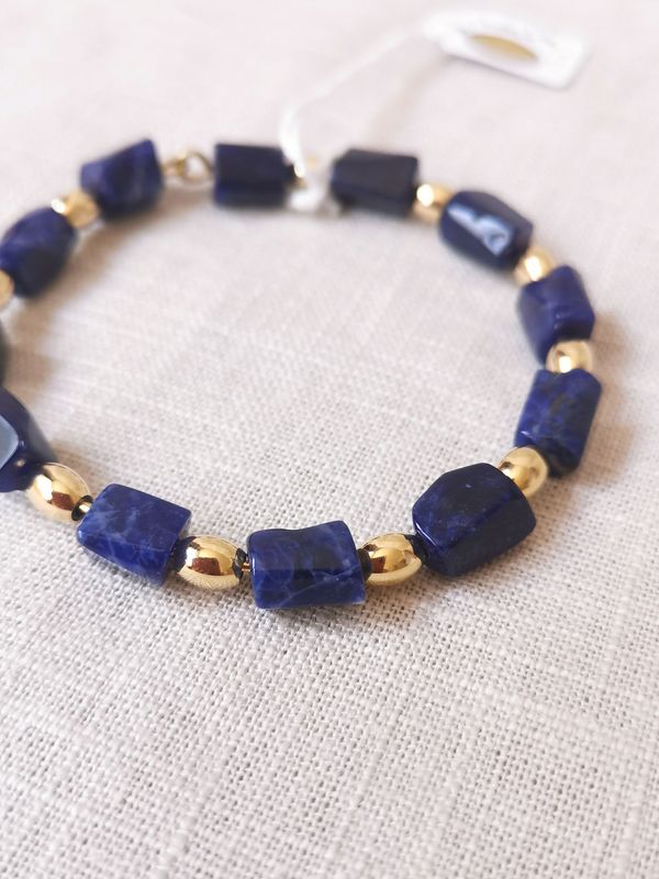 A Vasio, bracelet jonc en Sodalite