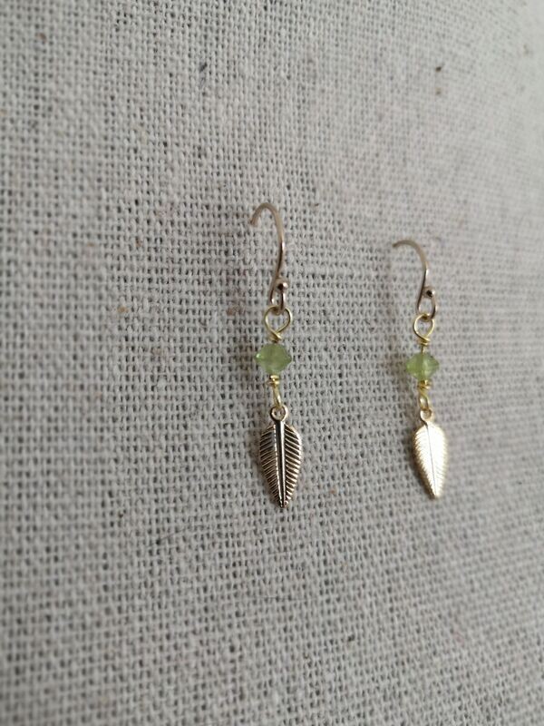 Collection D : pendants en Péridot