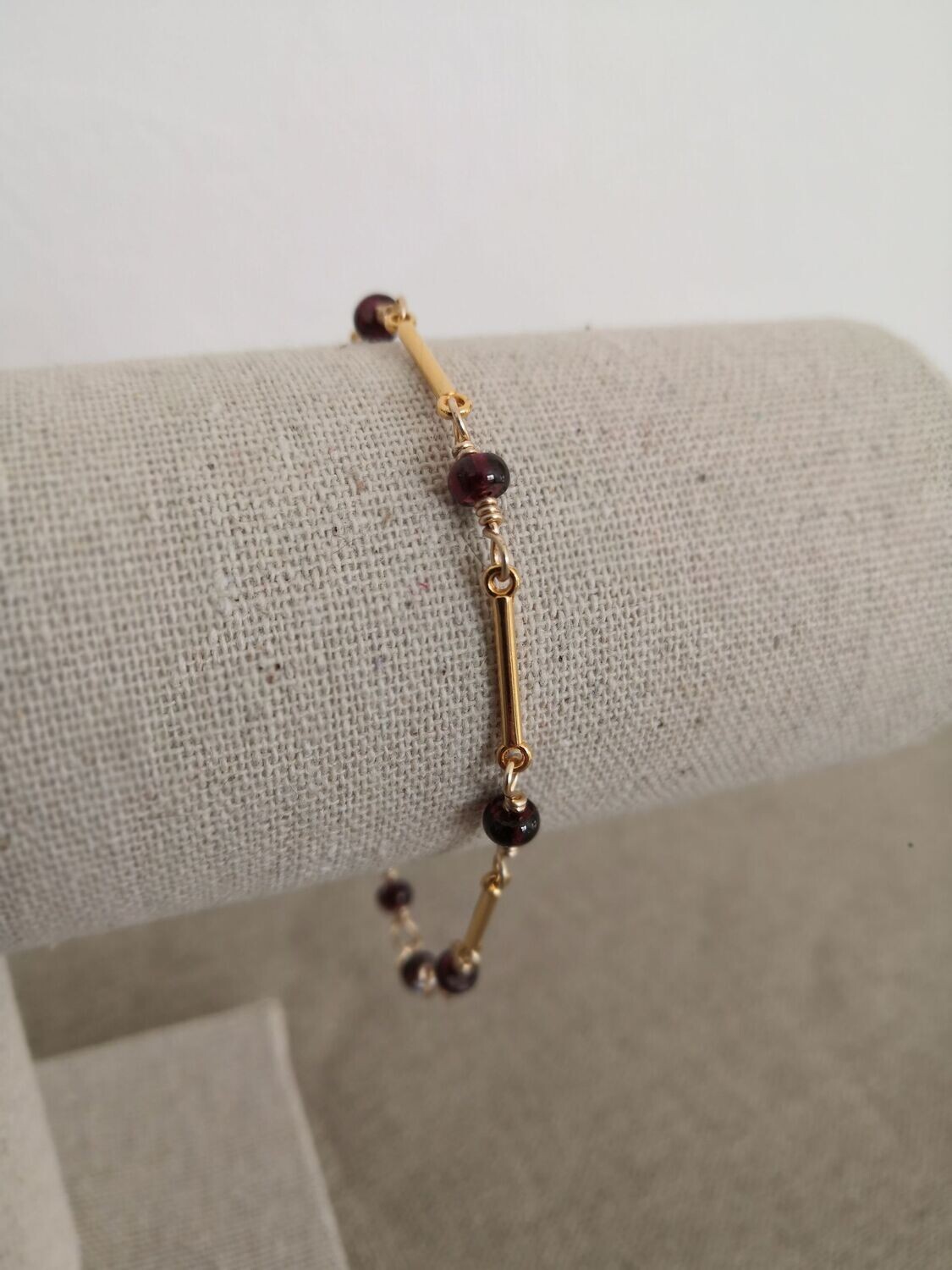 Collection D : bracelet en Grenats