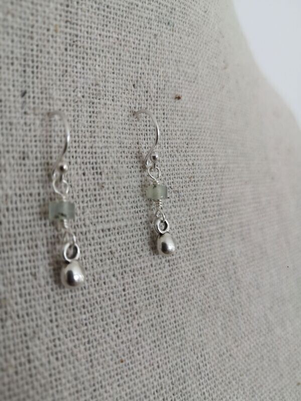 Collection D : pendants en Phrénite