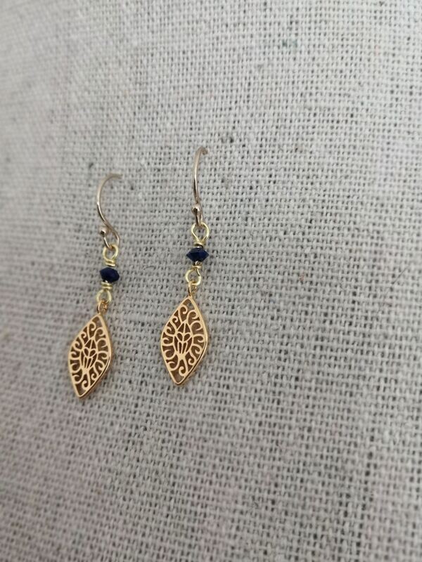 Collection D : pendants en Lapis Lazuli