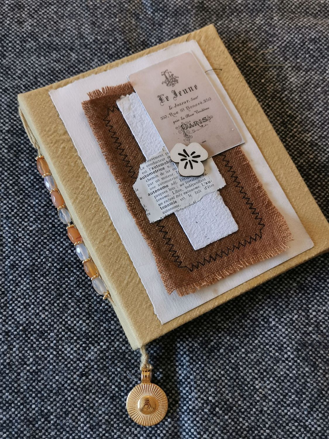 petit carnet relié A6