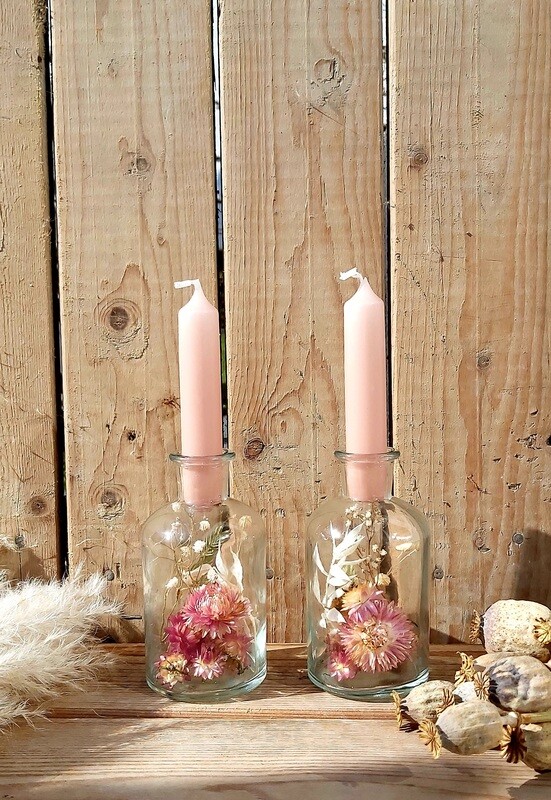 Setje soft pink 