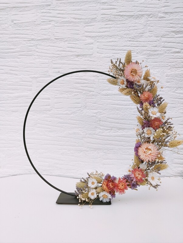 flowerhoop op voet happy