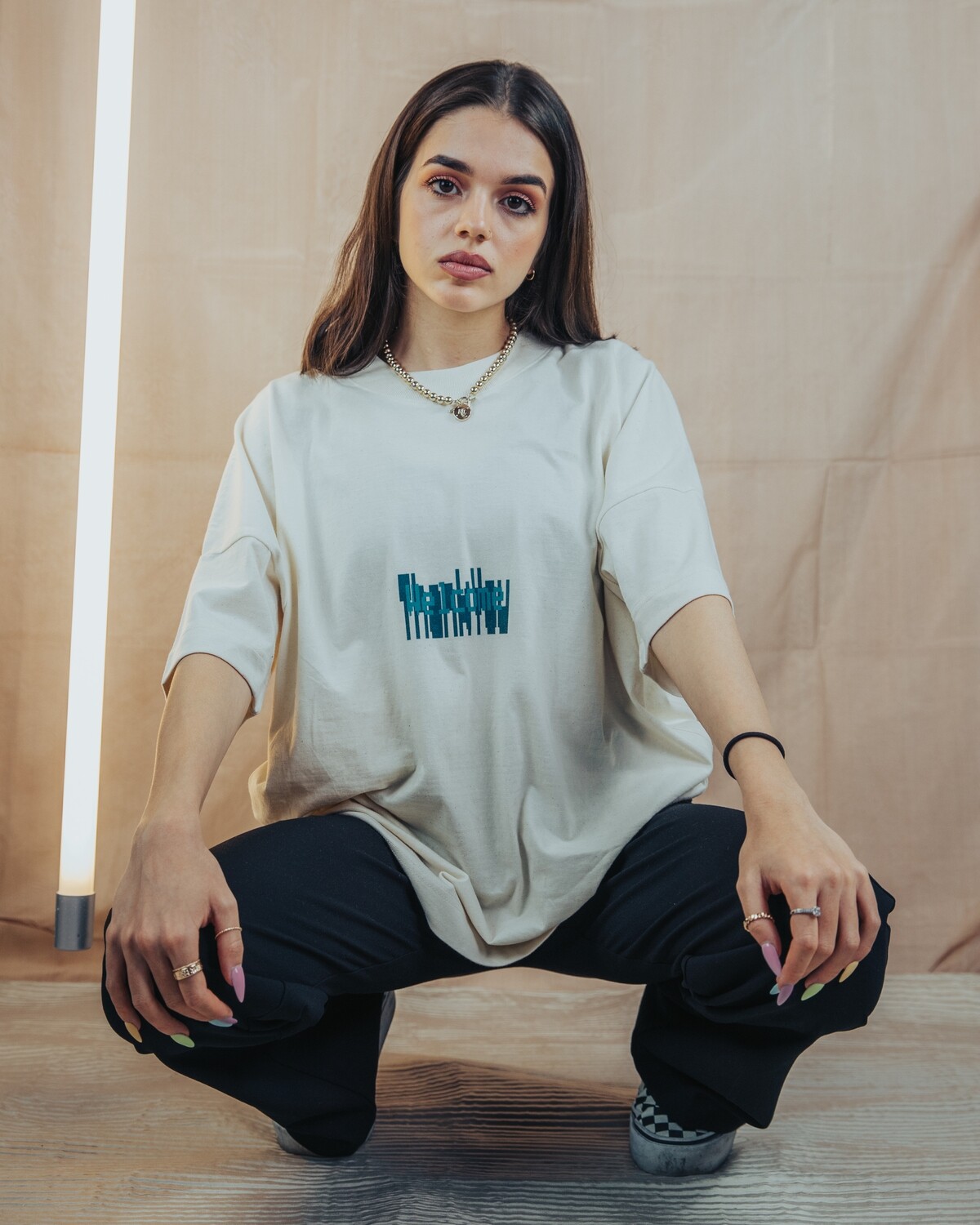 TRANSPORTIN T-SHIRT - NATURAL RAW WHITE