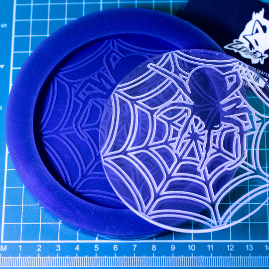 Mould Spider Web Coaster