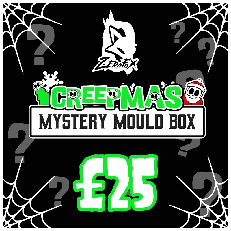 Christmas Creepmas Mystery Mould Box For Resin Art Mold