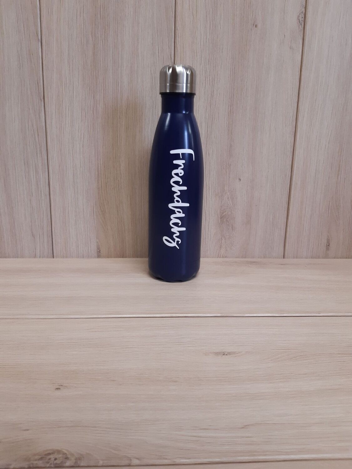 Thermosflasche Thermosflasche "Frechdachs" dunkelblau