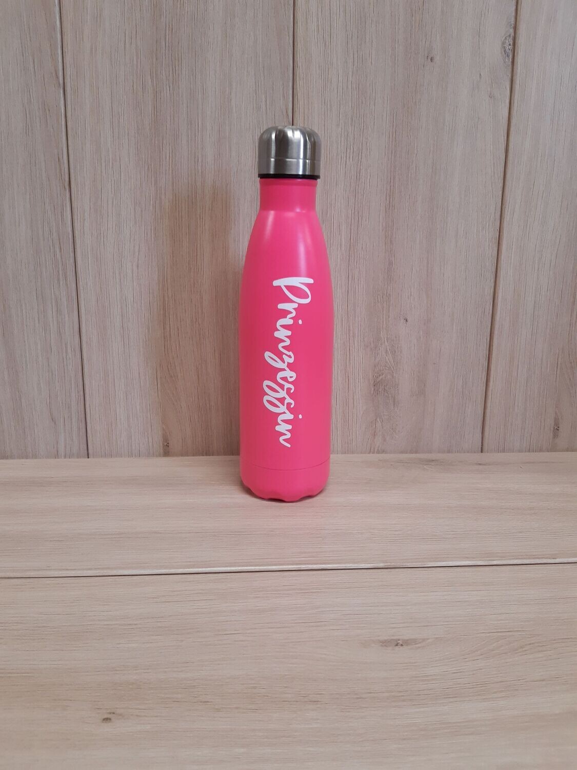Thermosflasche Thermosflasche "Prinzessin" neonpink
