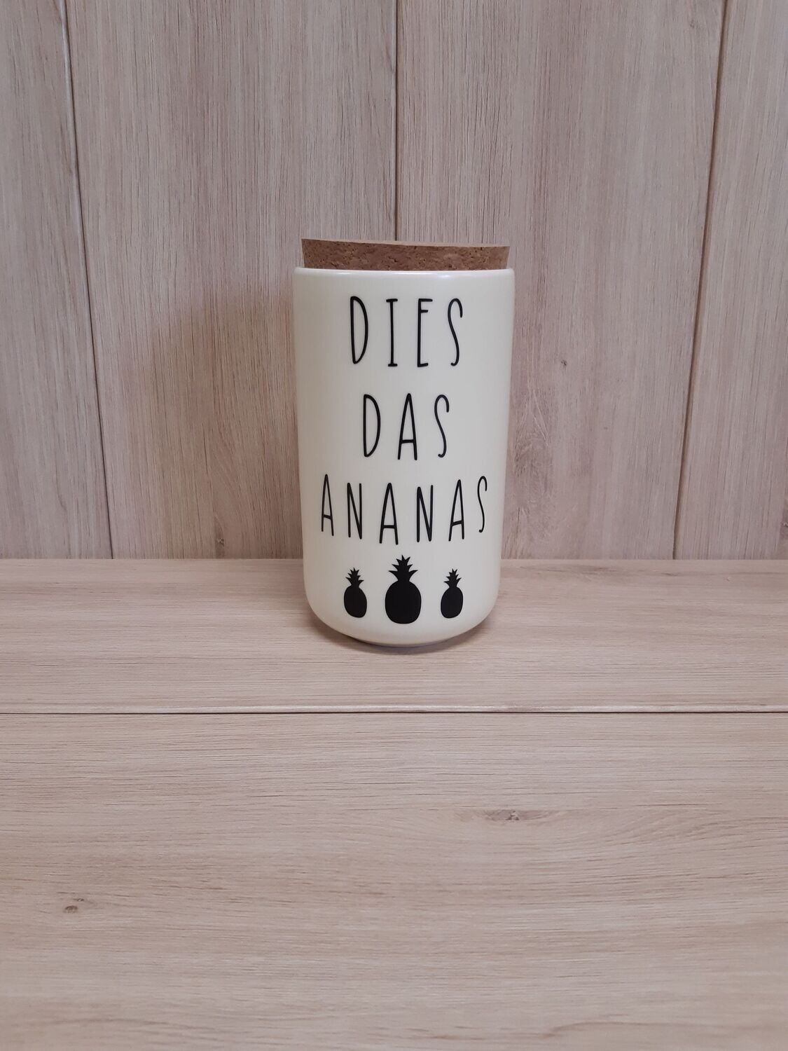 Vorratsdose Vorratsdose "Dies das Ananas" vanille