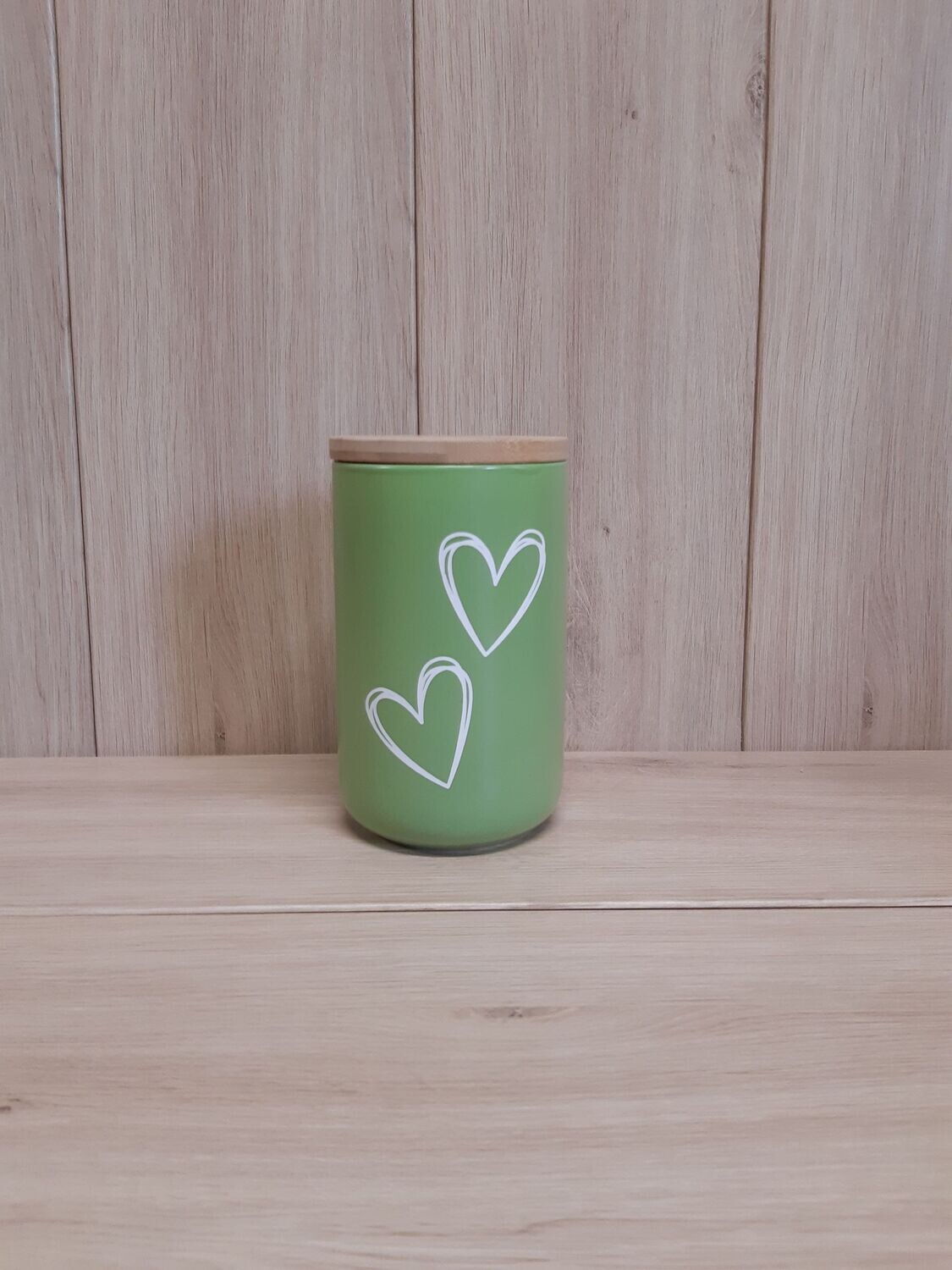 Vorratsdose Vorratsdose "Herzen" hellgrün