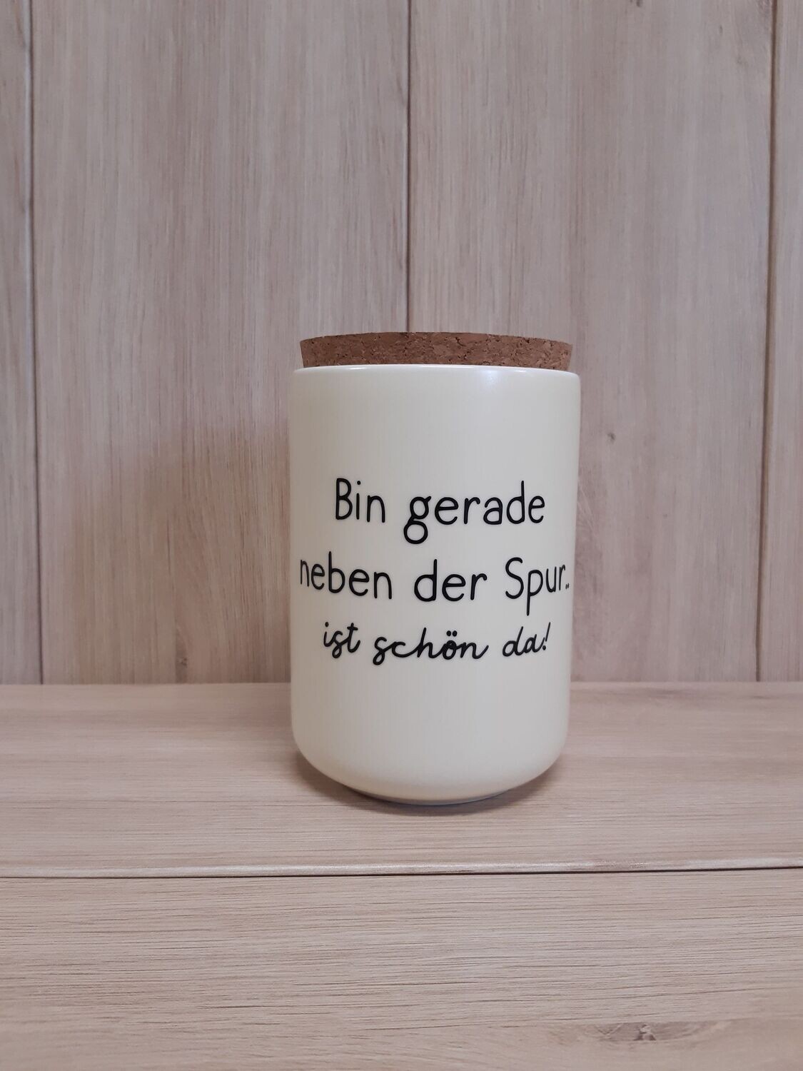 Vorratsdose Vorratsdose "..neben der Spur.." vanille