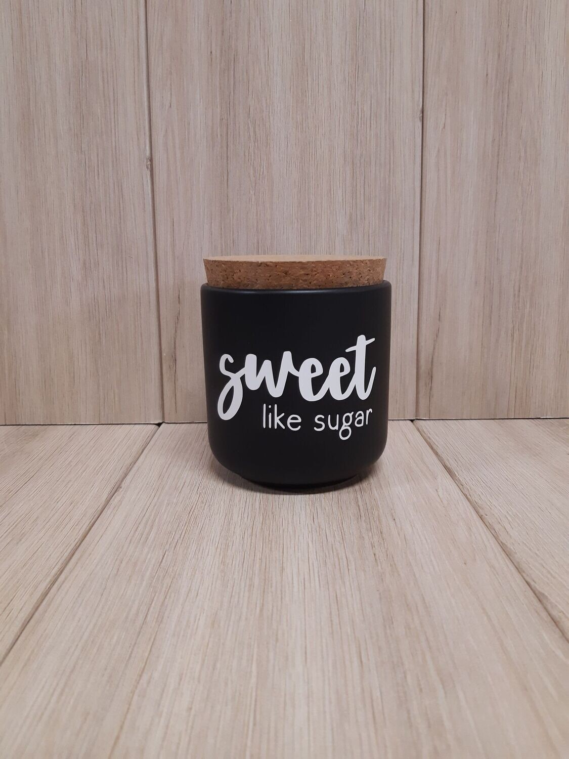 Vorratsdose Vorratsdose "sweet like sugar" schwarz