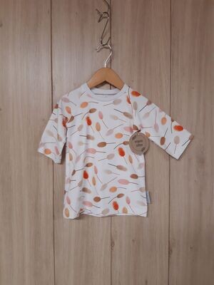 organic Shirt-Kleid Pampasgras - Größe 68