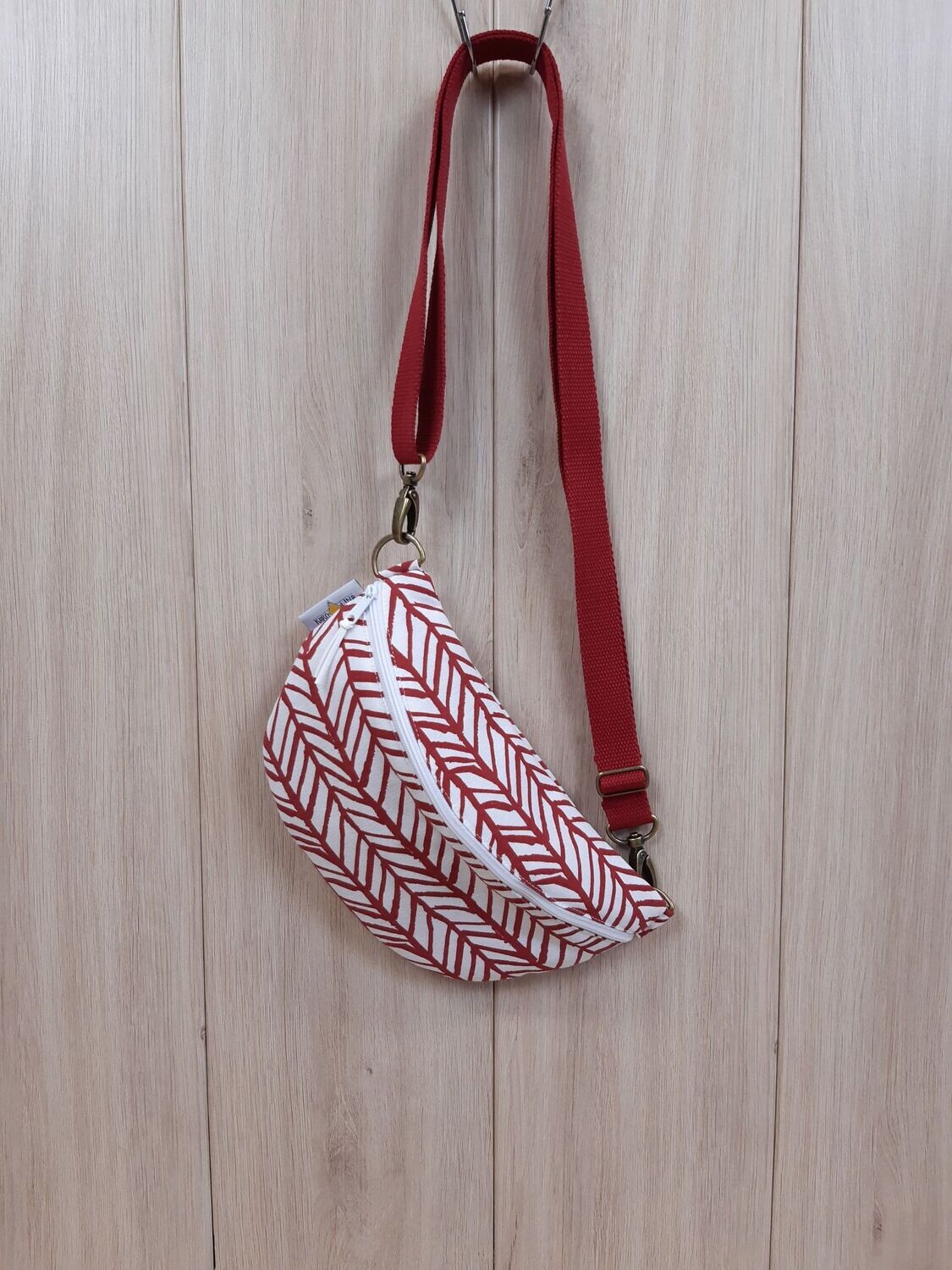 Bodybag Fischgrät weinrot Bodybag Fischgrät weinrot