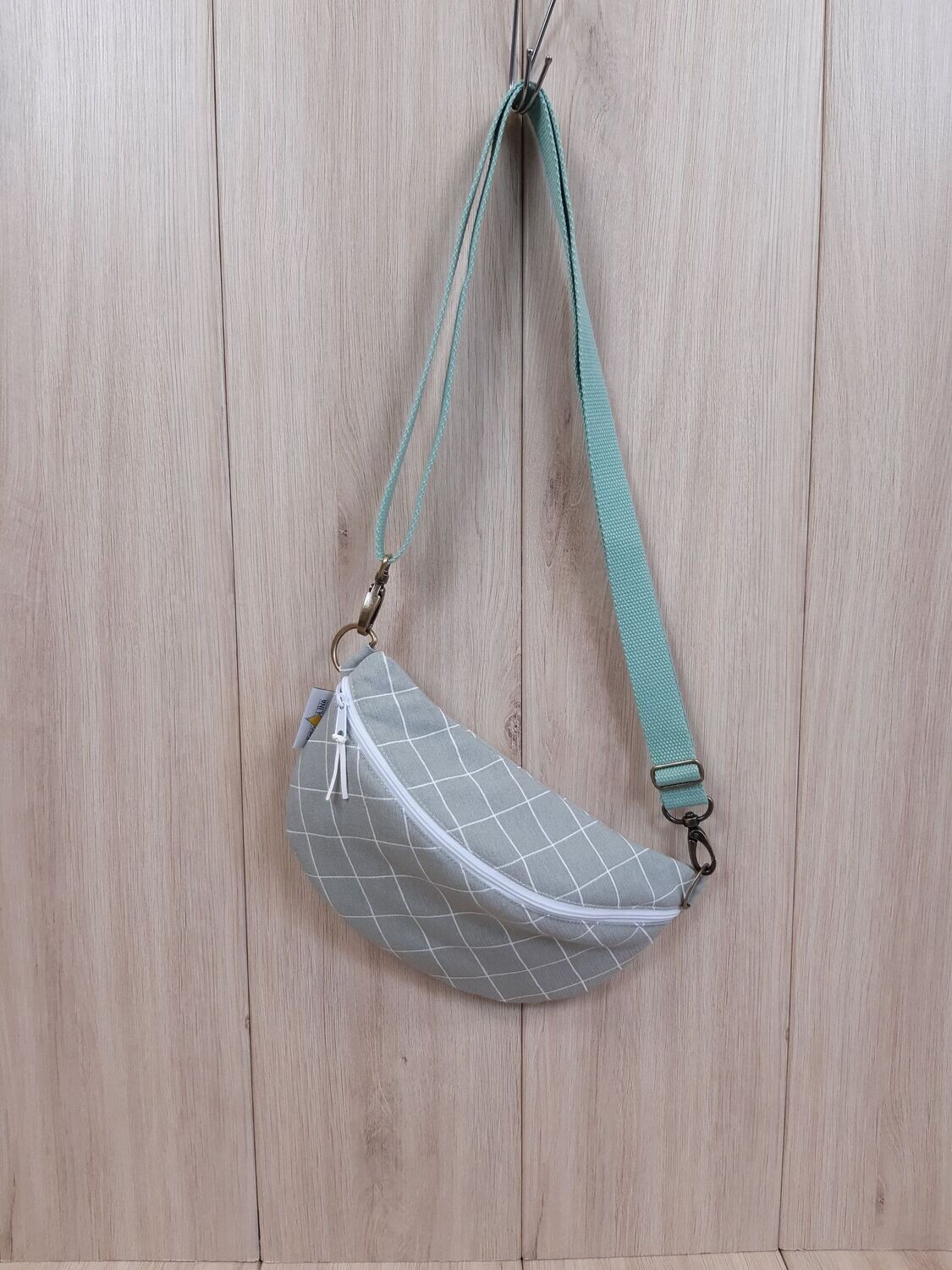 Bodybag Karo blassgrün Bodybag Karo blassgrün