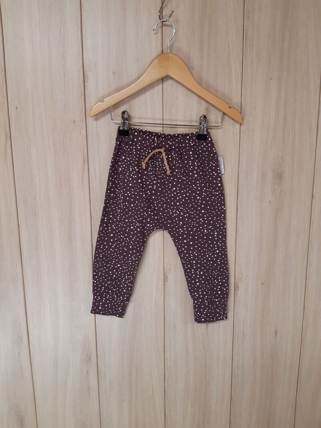 BASIC Jogger Dotties lila - Größe 80