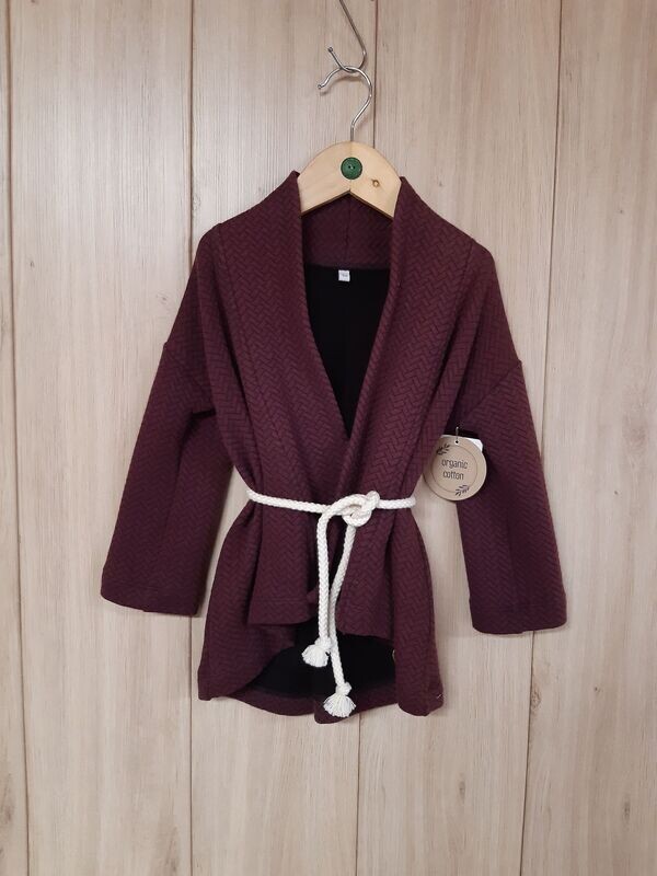 organic Cardigan beere - verschiedene Größen organic Cardigan beere - verschiedene Größen
