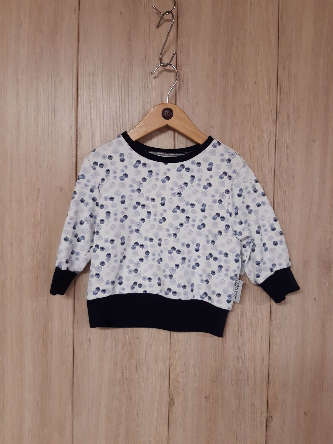 organic Sweater Tintenkleckse - Größe 56