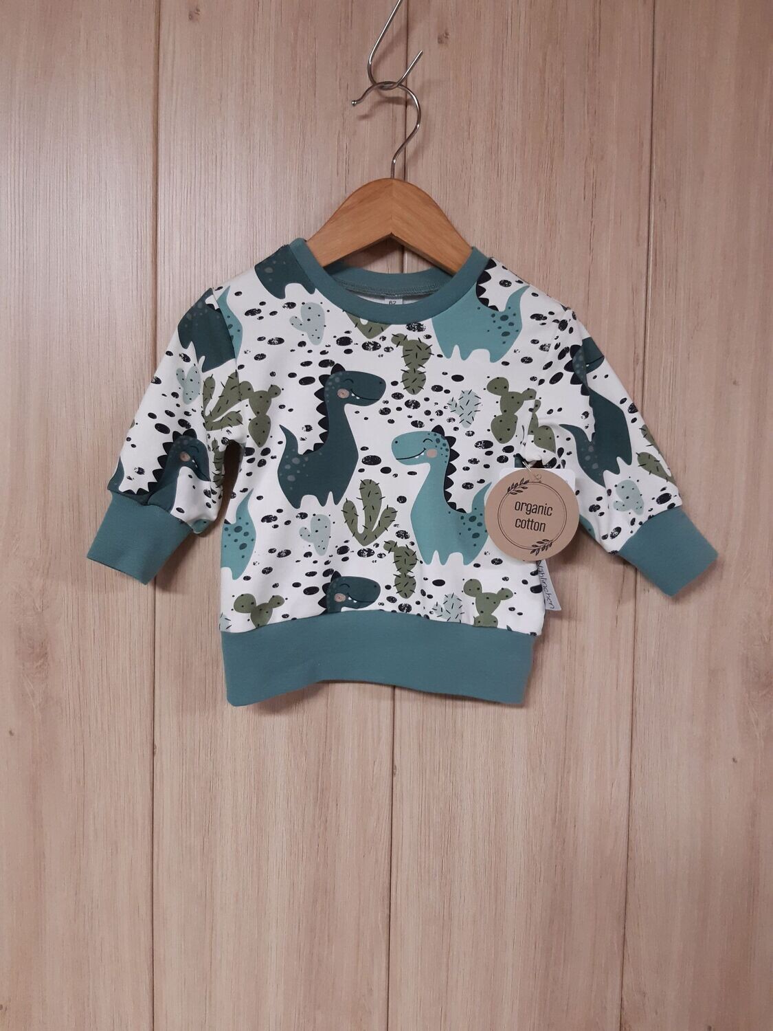 organic Sweater Dinobande - verschiedene Größen