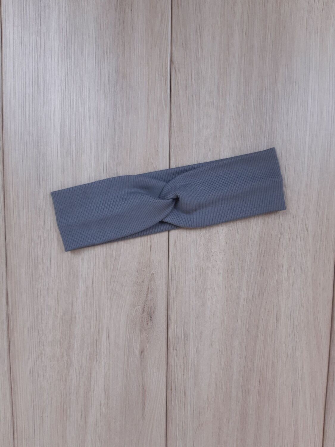 organic Knotenband Rippjersey - grau organic Knotenband Rippjersey - grau