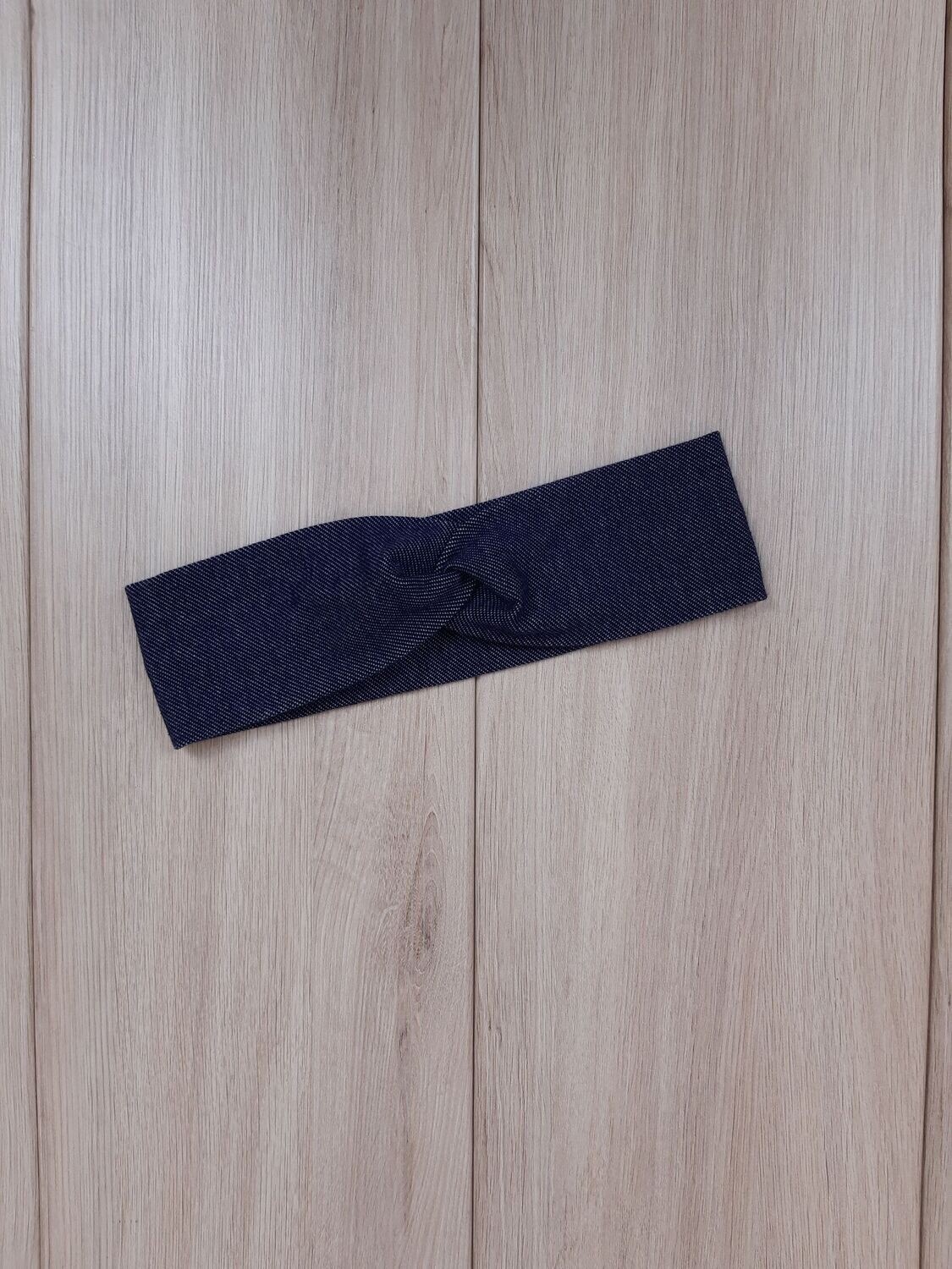 organic Knotenband - jeansoptik dunkelblau organic Knotenband - jeansoptik dunkelblau