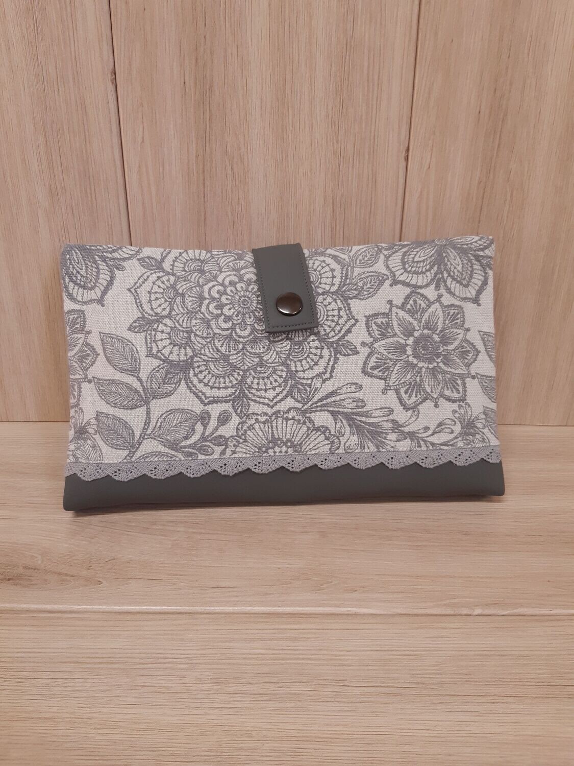 Windeltasche Ornamente grau