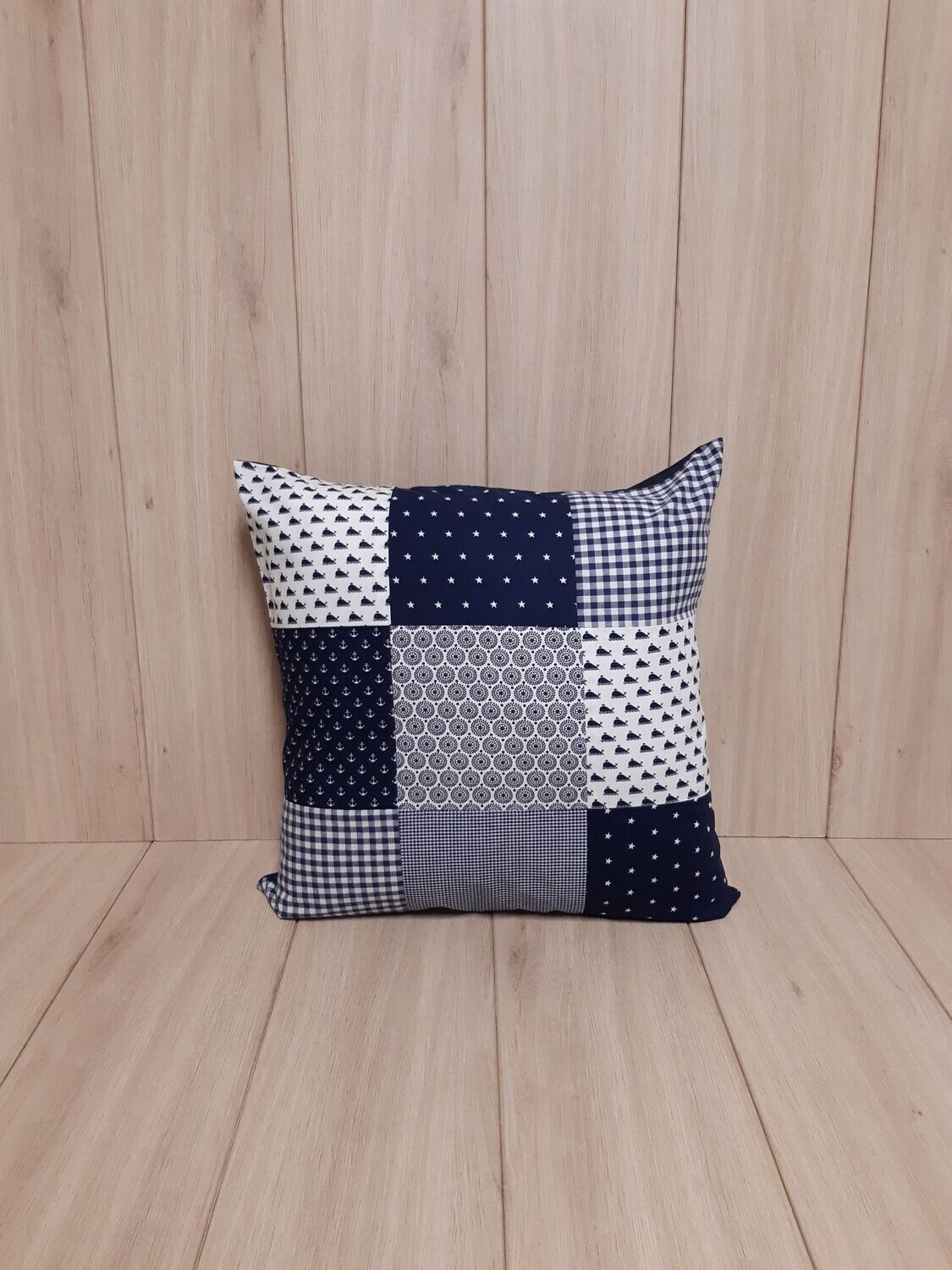 Kissenhülle Patchwork Maritim - 50x50cm