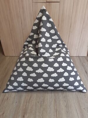 Sitzsack Wolken grau Sitzsack Wolken grau