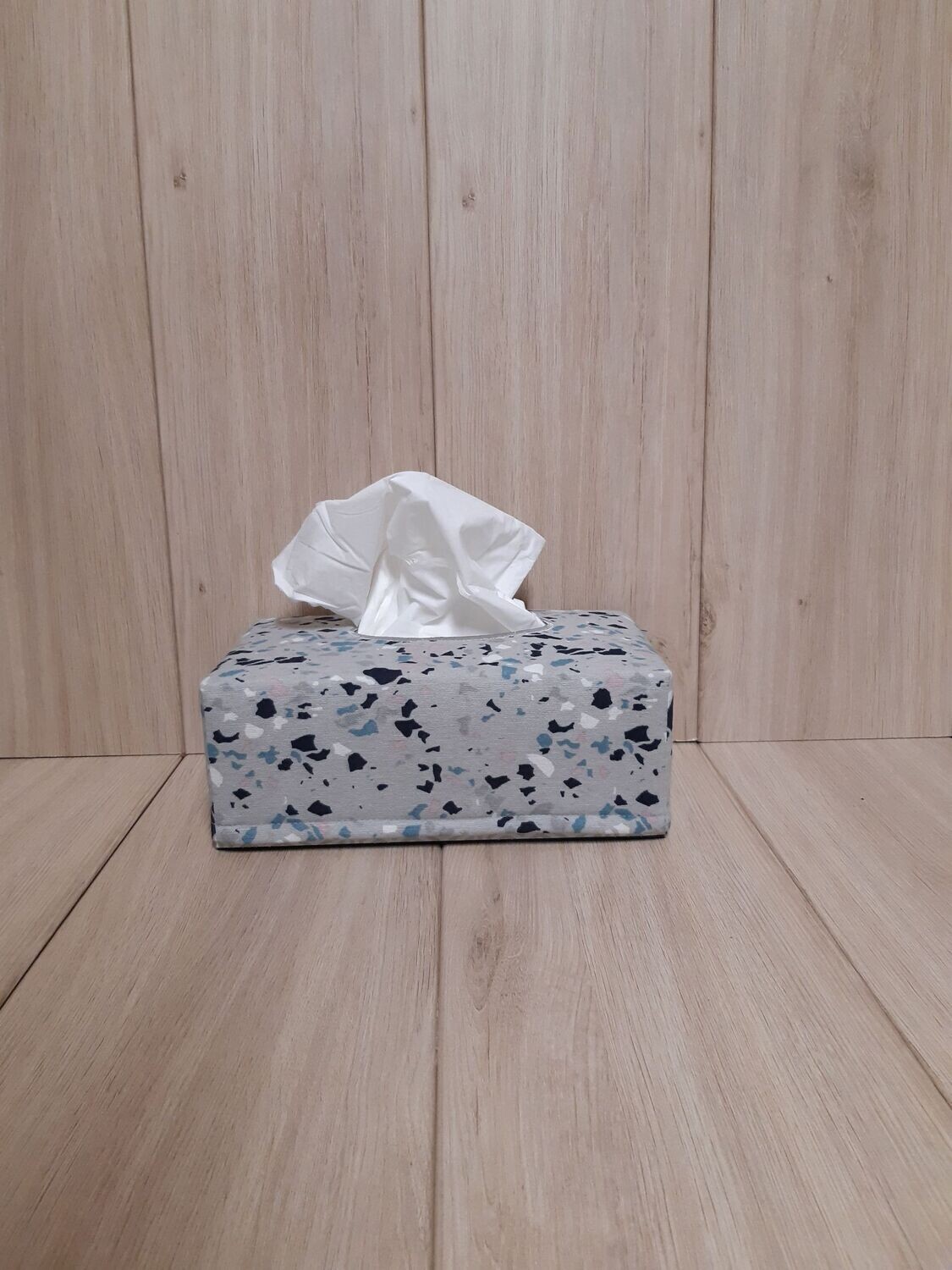 Tücherbox Terrazzo grau