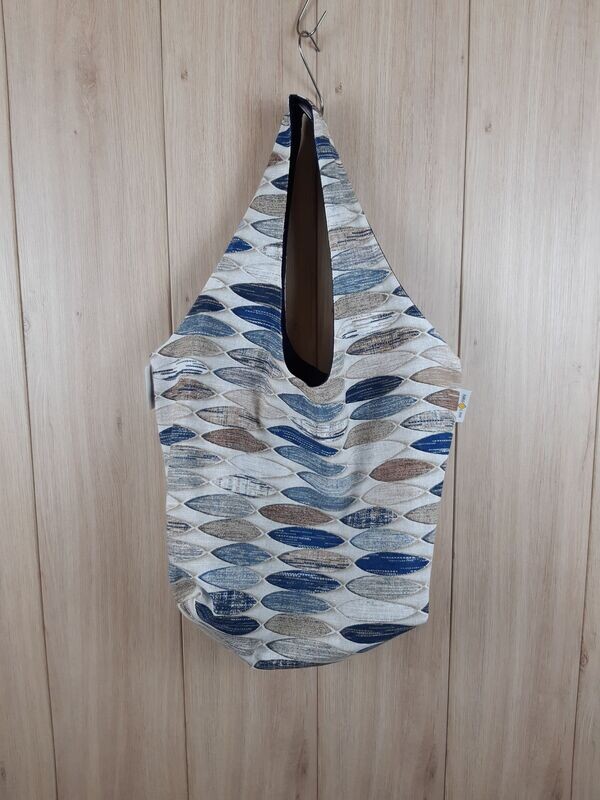 Shopper Oval blautöne Shopper Oval blautöne