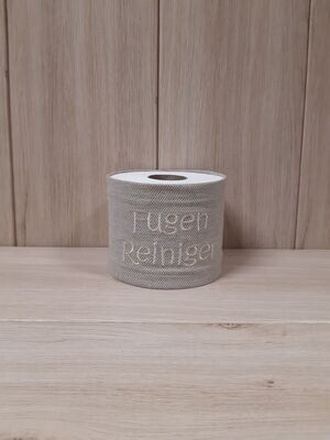 Klopapierrolle "Fugen Reiniger" beige