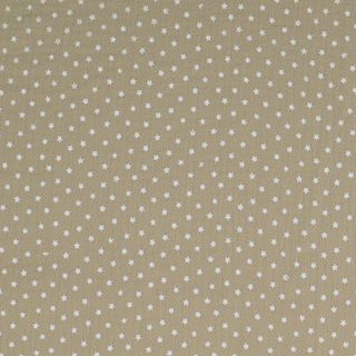 0,55m Musselin Sternchen beige