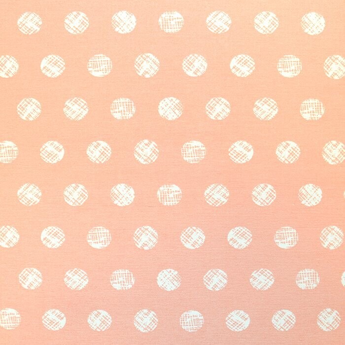 0,8m Canvas Punkte apricot 0,8m Canvas Punkte apricot