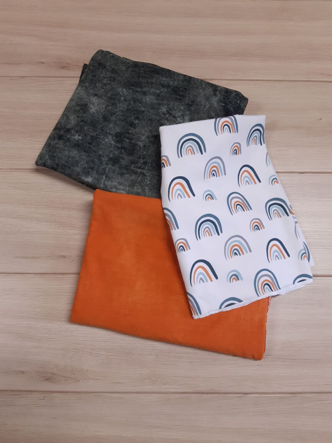 Jersey  Stoffpaket Regenbogen