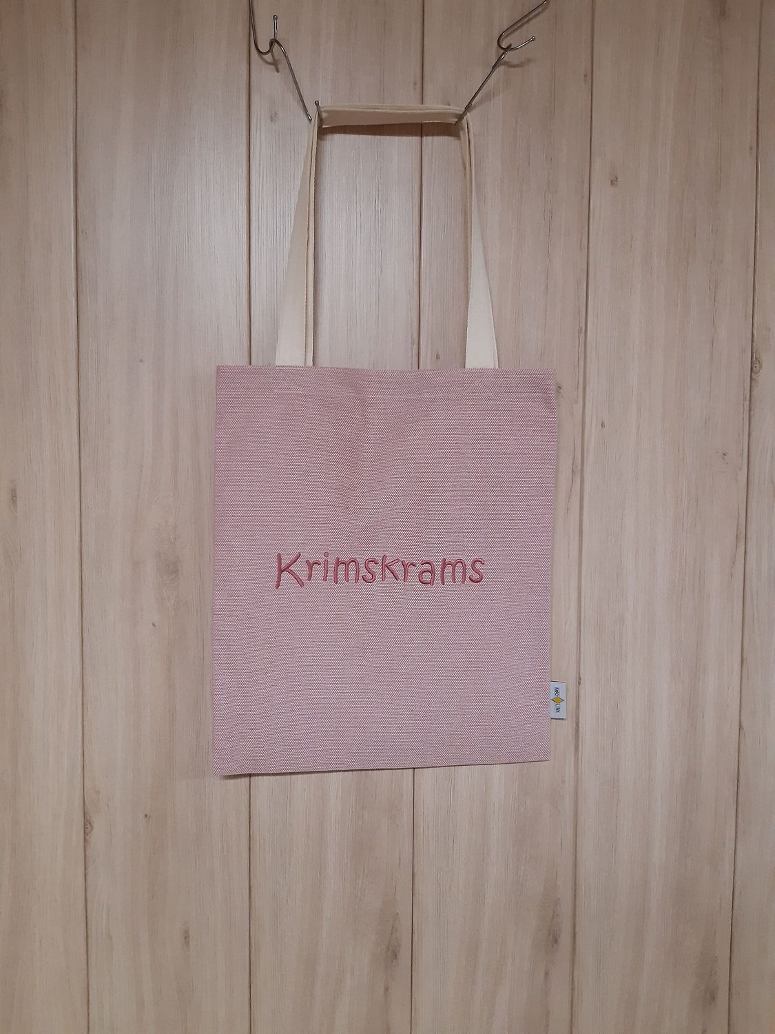 Stofftasche Stofftasche "Krimskrams" altrosa