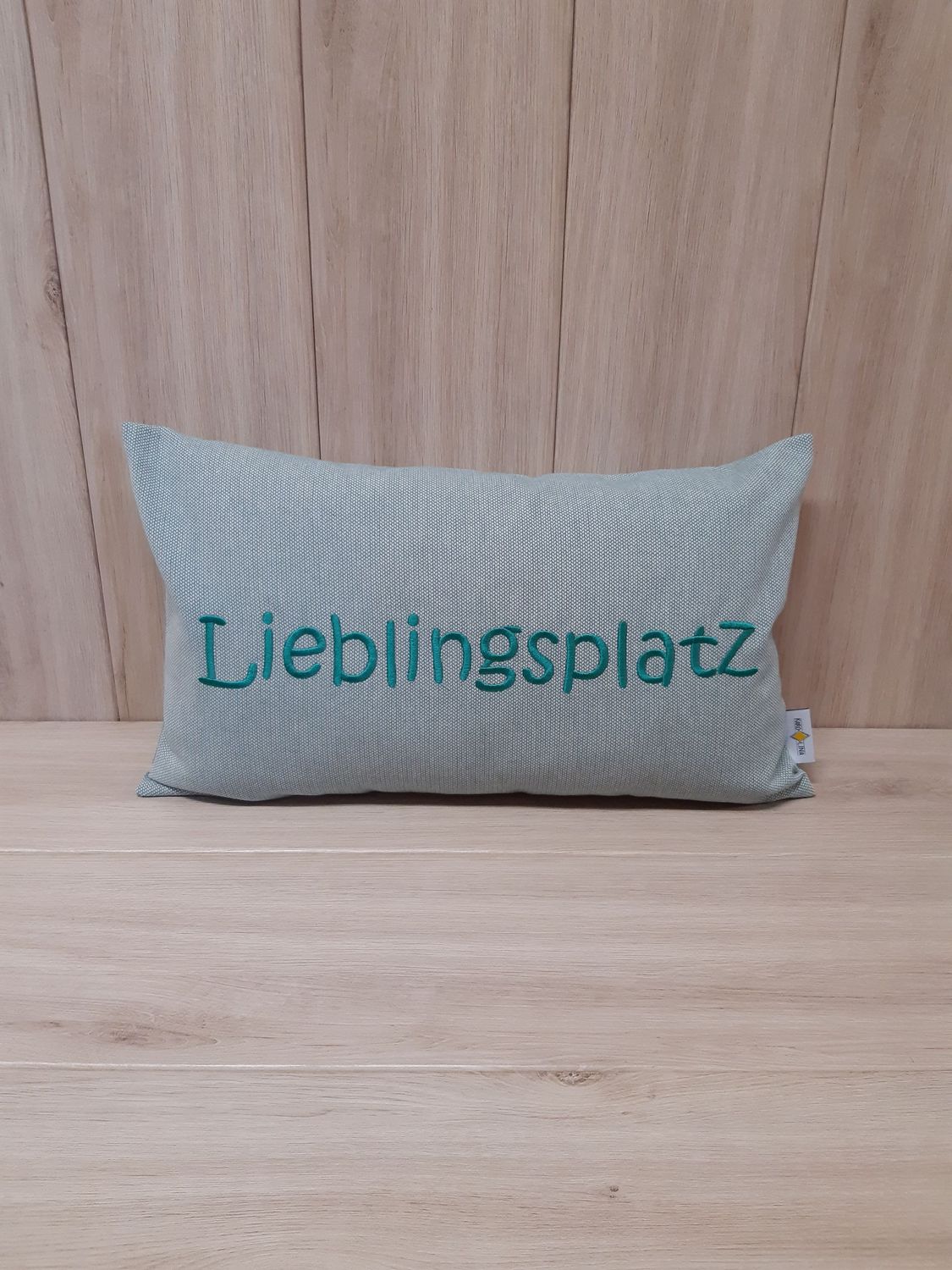 Kissenhülle "Lieblingsplatz" altmint