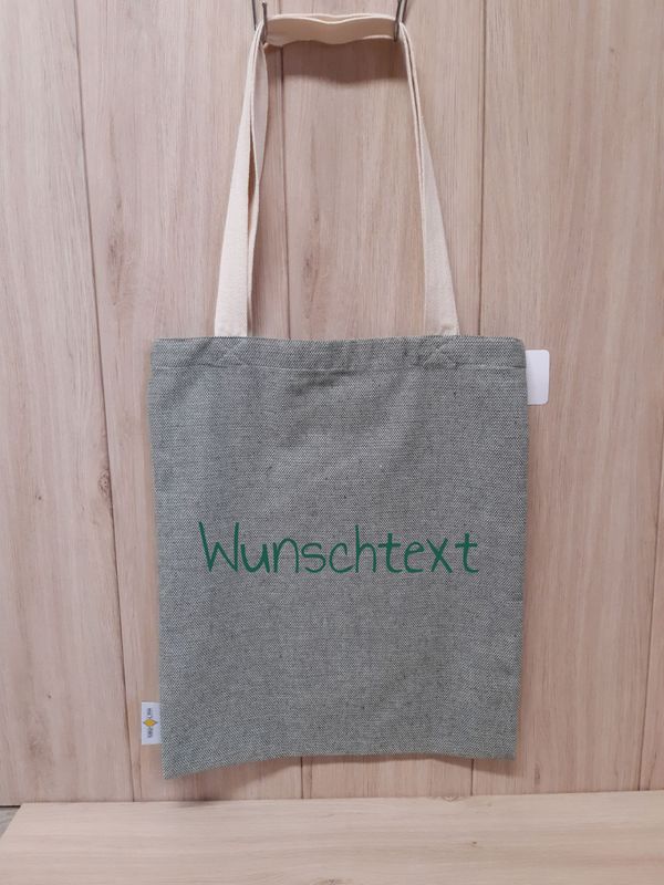Individuell bestickte Tasche - grün Individuell bestickte Tasche - grün