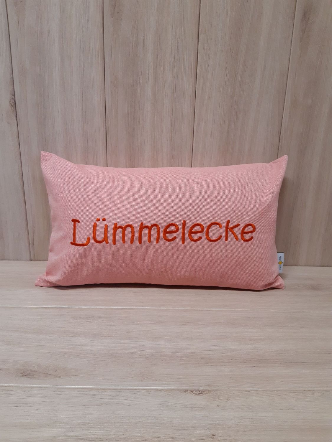 Kissenhülle "Lümmelecke" orange