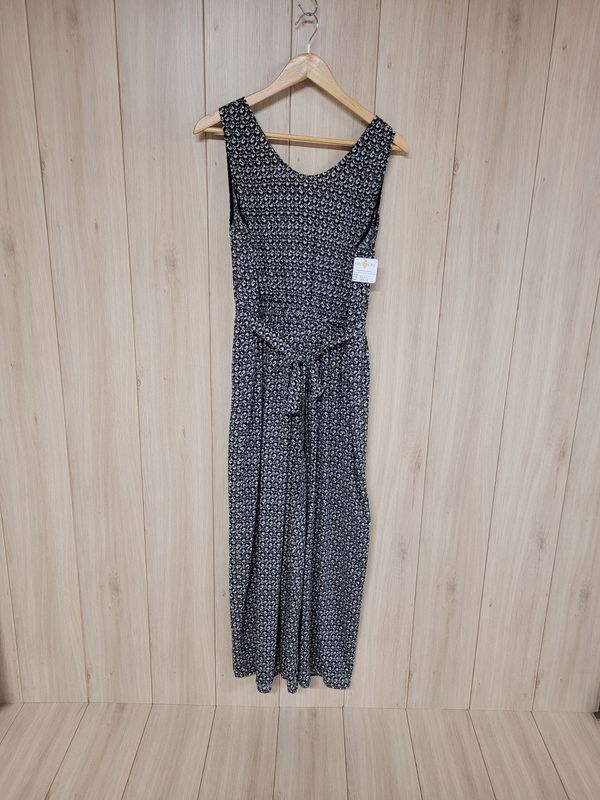 Jumpsuit schwarz/weiß  - Größe 44/46