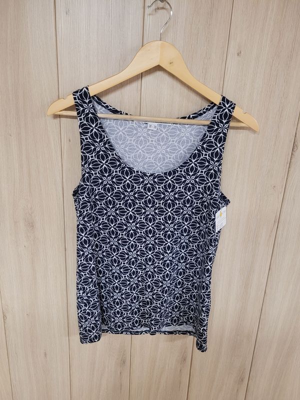 Top Muster marine/weiß - Größe 36/38 Top Muster marine/weiß - Größe 36/38