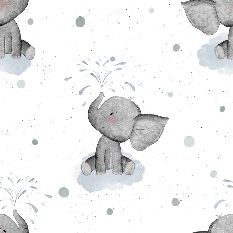 Vorbestellung Meterware - Elefant Vorbestellung Meterware - Elefant