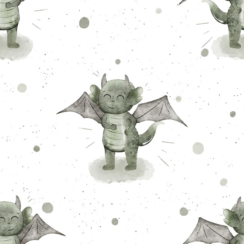 Vorbestellung Meterware - Drache Vorbestellung Meterware - Drache