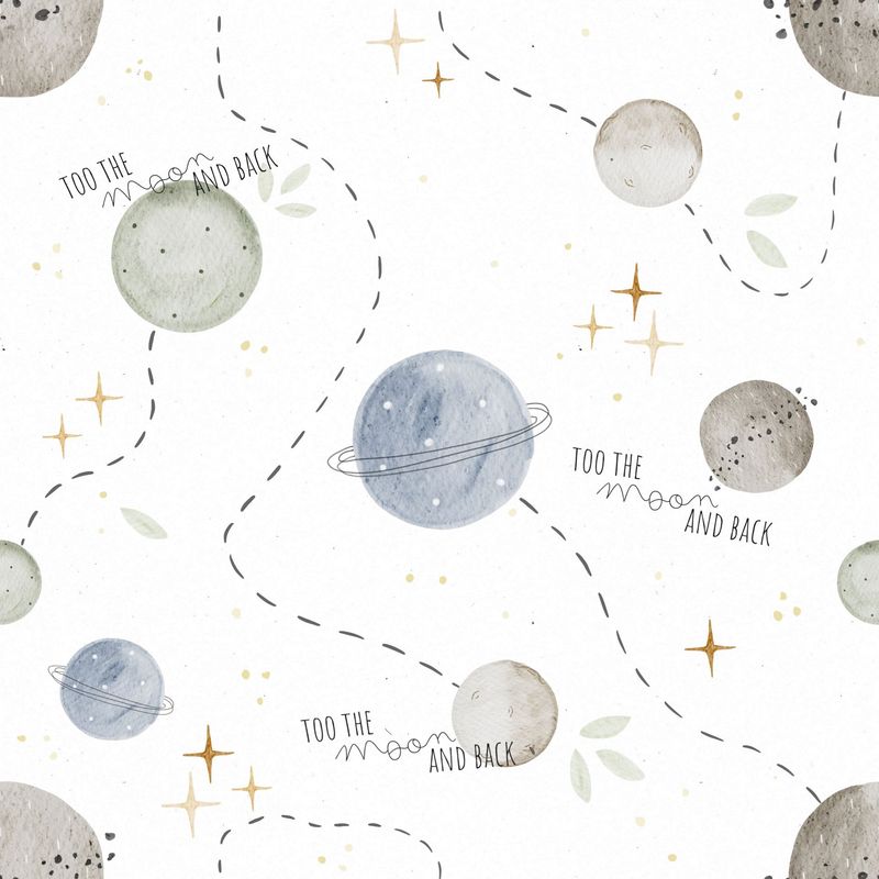 Vorbestellung Meterware - bis zum Mond & zurück Vorbestellung Meterware - bis zum Mond & zurück