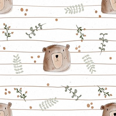 Vorbestellung Meterware - Bärchen
