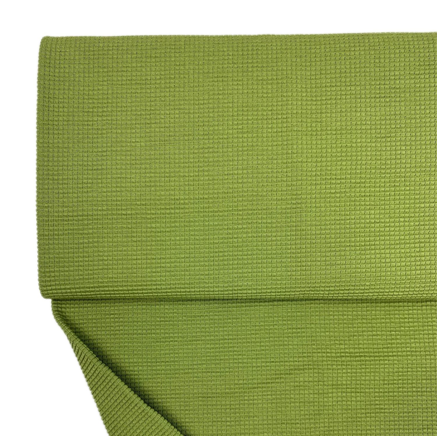 Lillestoff Bio Soft-Waffel-Jersey - moos