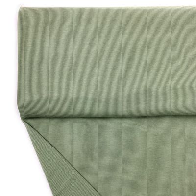 Lillestoff Bio Rib-Jersey - nebelgrün Lillestoff Bio Rib-Jersey - nebelgrün