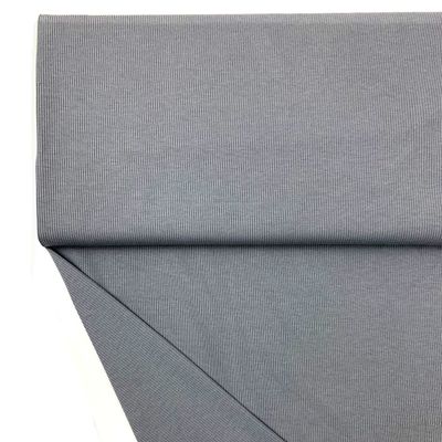 Lillestoff organic Rib-Jersey - grau Lillestoff organic Rib-Jersey - grau